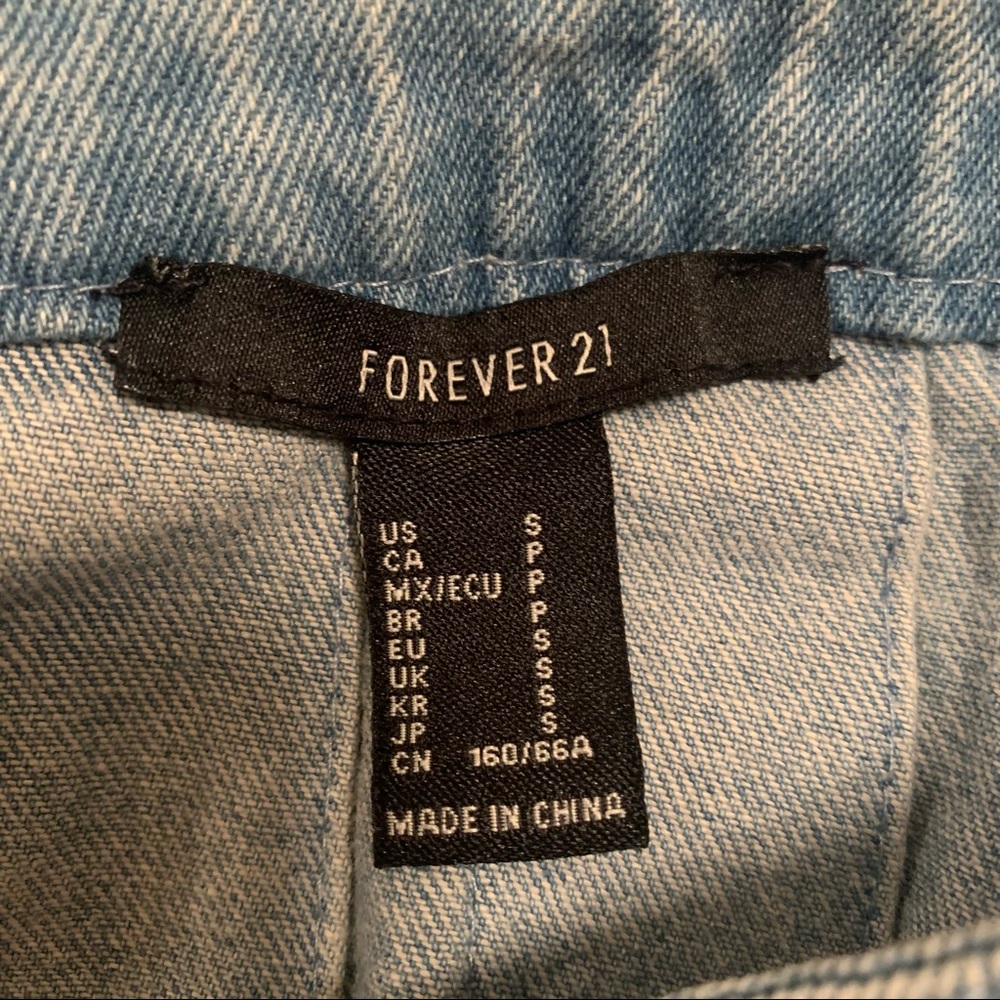 Forever 21 Denim Pleated Skirt - Picture 5 of 5